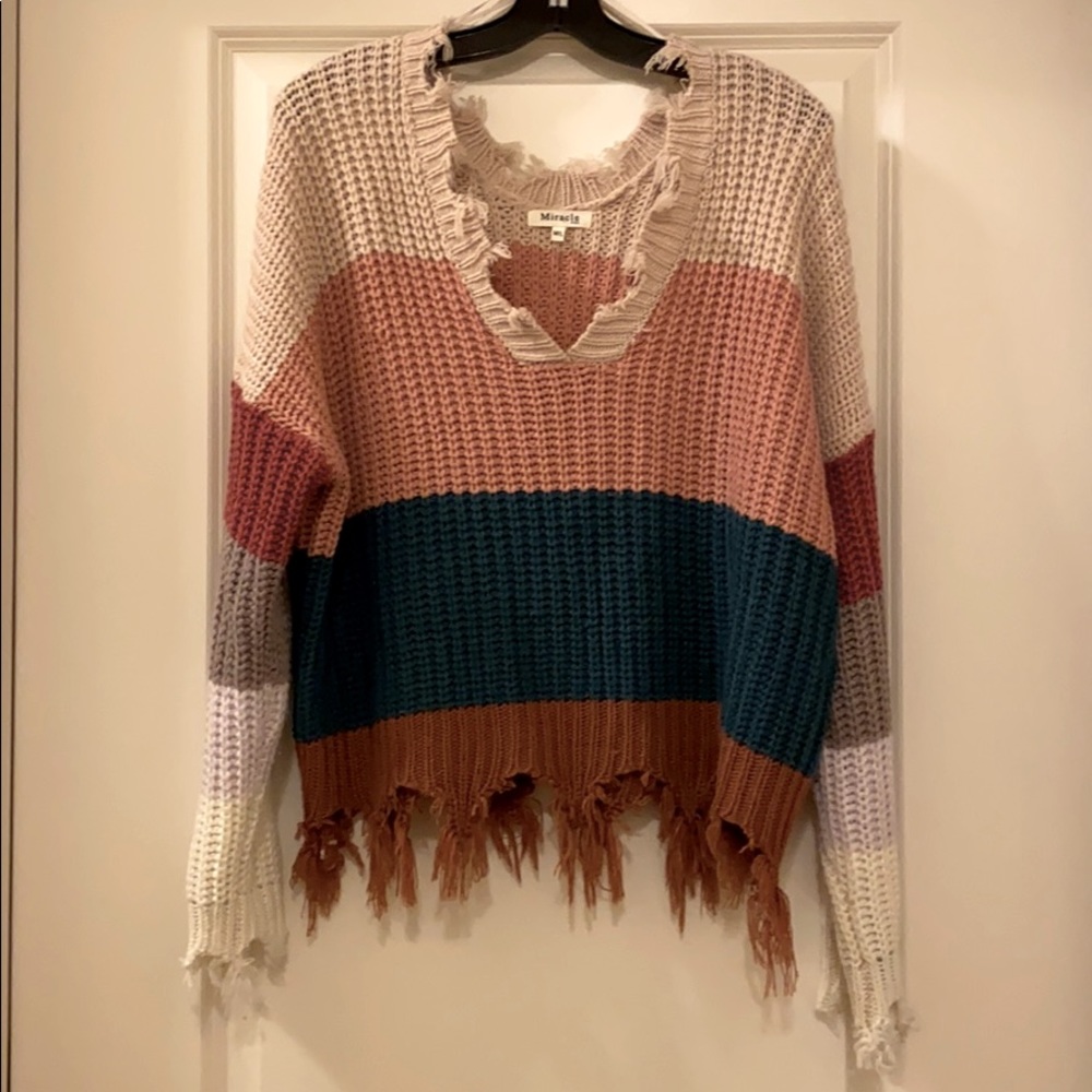 Color Block Sweater